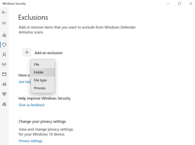 Windows Defender Steam Dışlamaları
