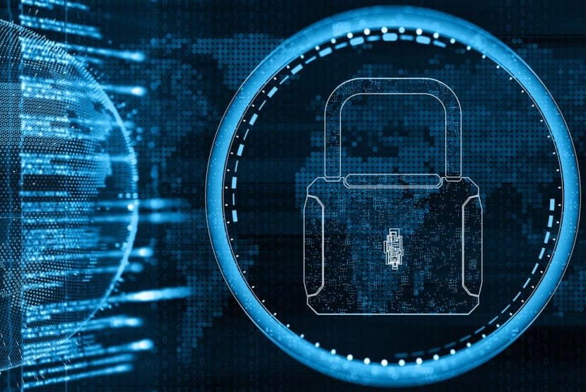 Immagine delle migliori guide gratuite per comprendere la sicurezza digitale e proteggere la tua privacy | blue_padlock_in_circle_pixels_digital_security_padlock_100751588_large-QcAddLfs-DzTechs