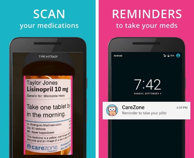 carezone - 醫療記錄應用程序
