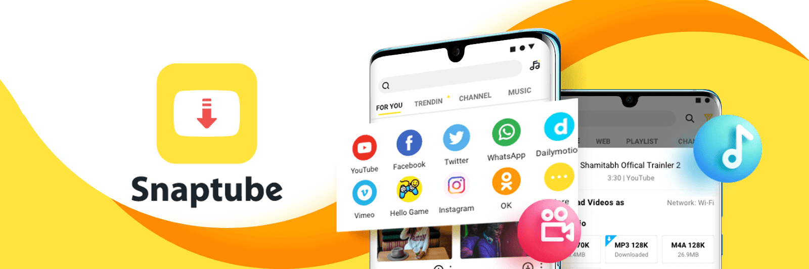 Recensione dell'app Snaptube: la migliore app per scaricare video dai social network su Android | snaptube-42B-DzTechs