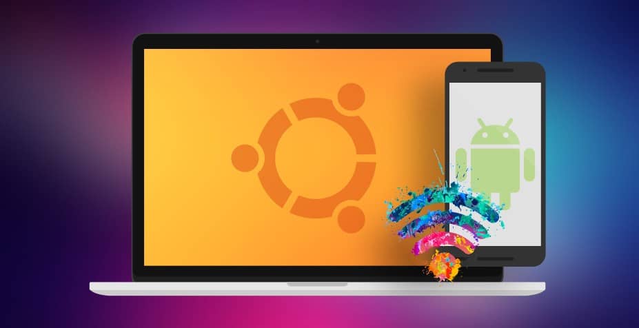Ubuntu WiFi ağınızı Android ile paylaşmanıza olanak tanıyan bir uygulamanın görüntüsü | connect_android_to_ubuntu-ApXdMPfs-DzTechs