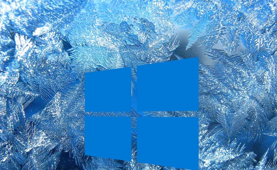 Windows 10 讓你的電腦卡死嗎？試試這些修復方法吧！ | 視窗上的紋理凍結水滴-ZcZLXPfs-DzTechs