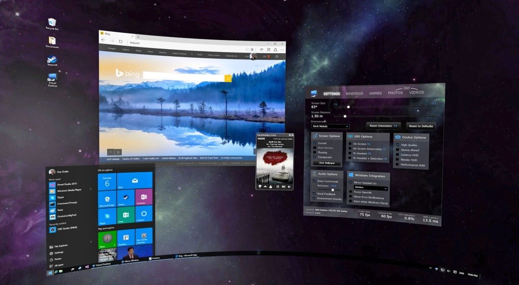 Imagem de aplicativos de desktop VR: você consegue trabalhar em realidade virtual? | Virtual252BDesktop252B1_ed-IusSOggs-DzTechs