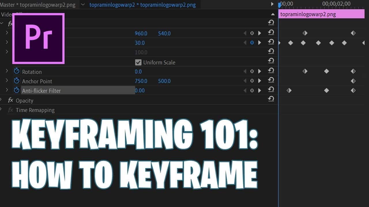 如何在 Adob​​e Premiere Pro 中新增關鍵影格的圖片 | keyframes_maxresdefault-HU4hJggs-DzTechs