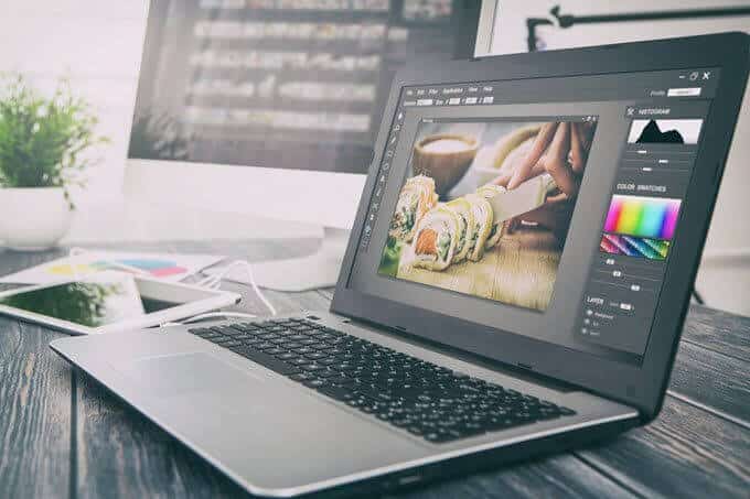 如何將 Adobe Photoshop 的外觀重設為預設設定 | macbook-edit-photos