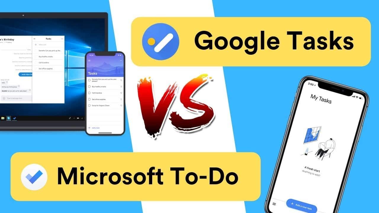 Microsoft To Do 與 Google Tasks 的圖片：為什麼我使用第一個選項 | microsoft-to-do-vs-google-tasks-DzTechs