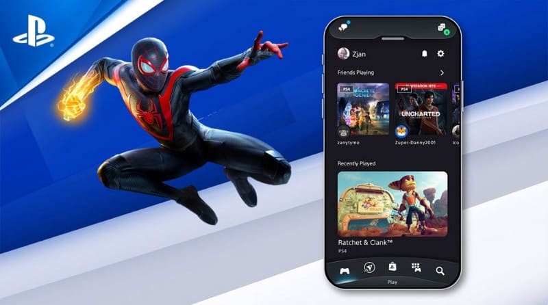 Obraz pokazujący, jak grać w gry na PS5 za pomocą aplikacji PlayStation | 1ibPsuZOieTKAI3ZWSczpmQ-DzTechs