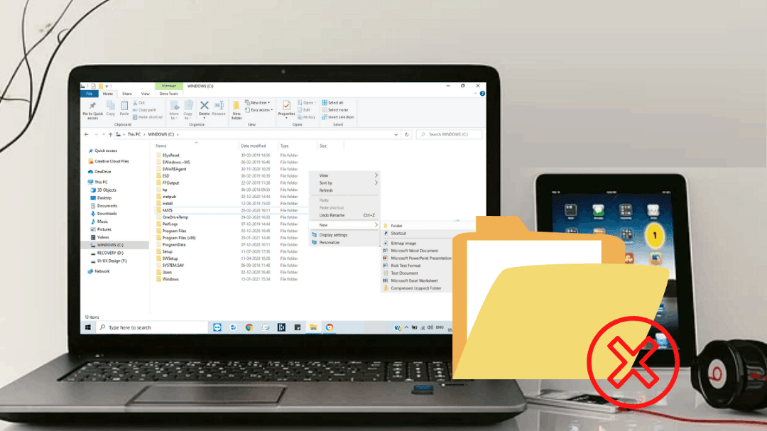 圖片:Windows 10 無法建立新資料夾?解如下 | 1lTJp8LZMFbIZw4ZAbbjp0A-DzTechs