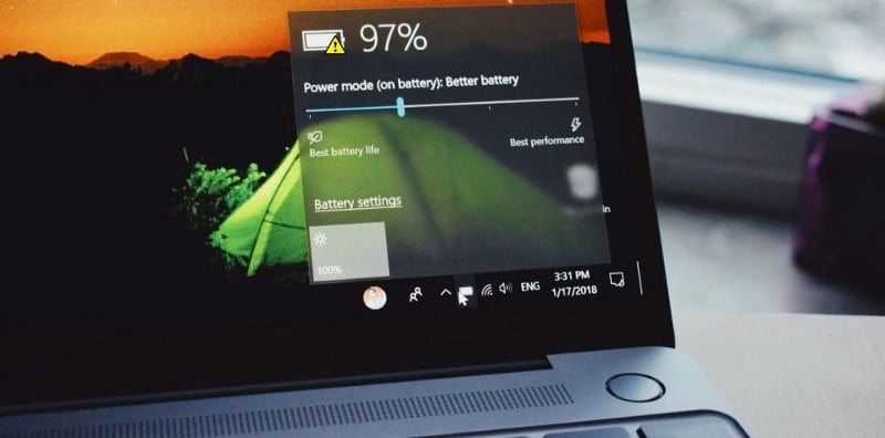 Immagine di come risolvere l'avviso giallo sull'icona della batteria in Windows | 1WmxX7eC0BBrdrbs9sUIB4g-DzTechs