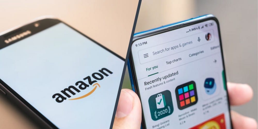 Google Play Store 與 Amazon Appstore 比較圖：哪個比較好？ | 1Spx-Jmmgi7d6YQ364wbQWw-DzTechs