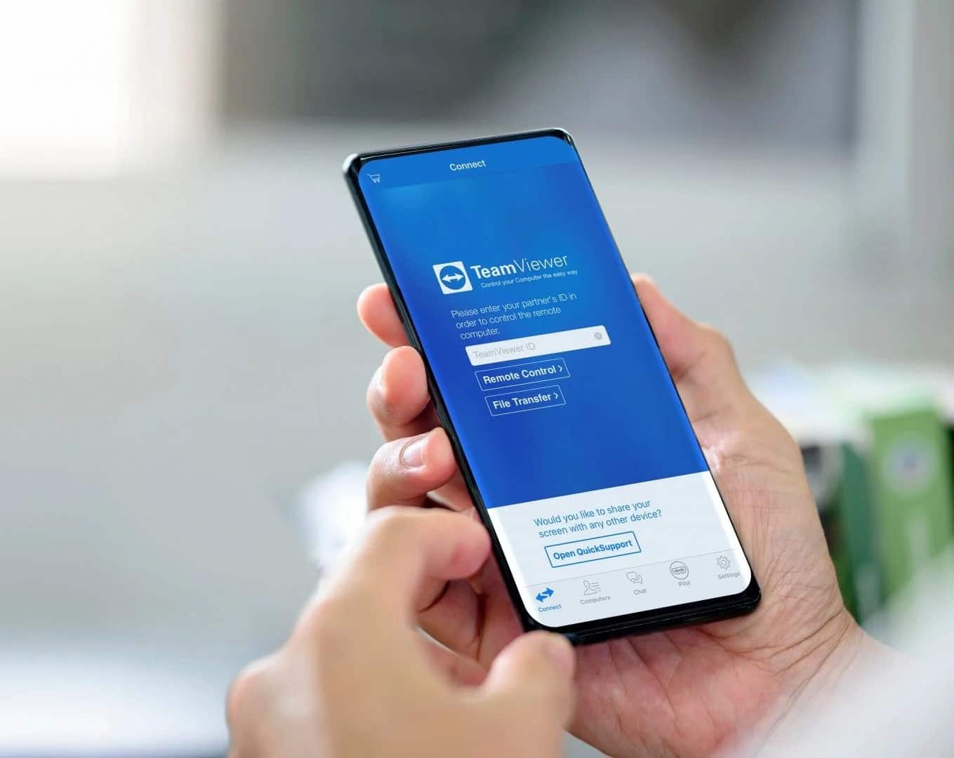 Obraz pokazujący, jak zdalnie rozwiązywać problemy z systemem Android za pomocą zdalnego sterowania TeamViewer | 1nYAgQp7afKmglDULCvYRTA-DzTechs