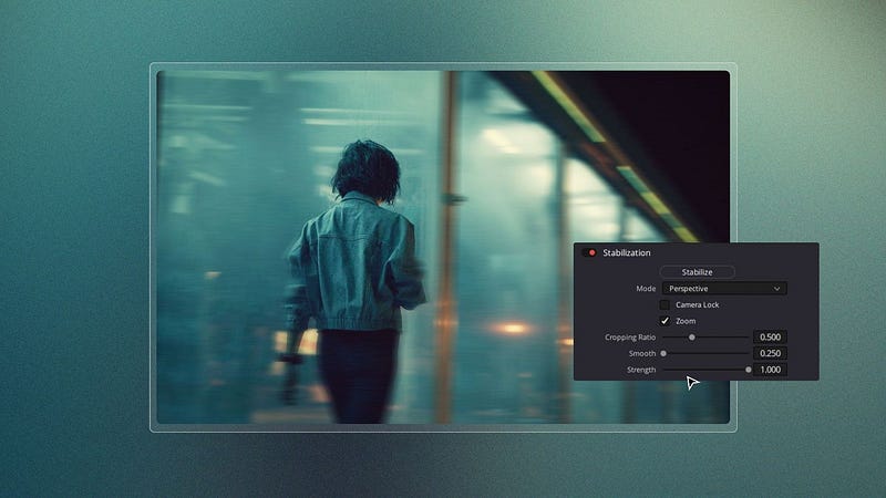 Bild zum Korrigieren von verwackeltem Filmmaterial in DaVinci Resolve mithilfe der Stabilisierungsfunktion | 1nfb6EbvgEOZ5Xm4UQUnw4w-DzTechs