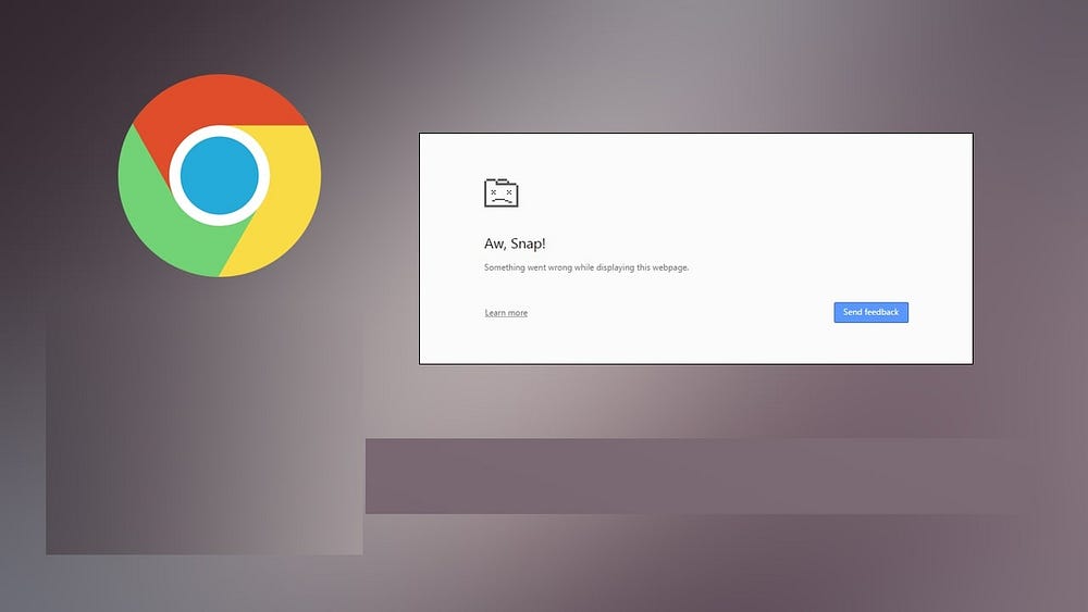 Google Chrome 페이지 충돌 시 "죄송합니다!" 오류 메시지 해결 방법 이미지 | 1GKJwYUf2hdUdpSOb4cLZnA-DzTechs
