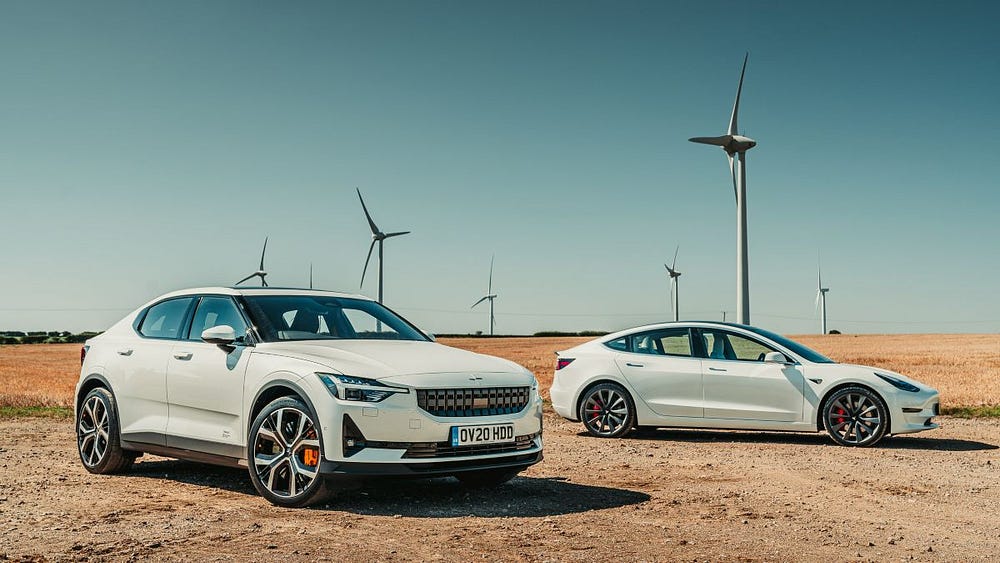 Polestar 2 與特斯拉 Model 3 比較圖:哪一款才是最經濟實惠的電動車? | 1XcVYVuAEFCSRId4csOxiQA-DzTechs