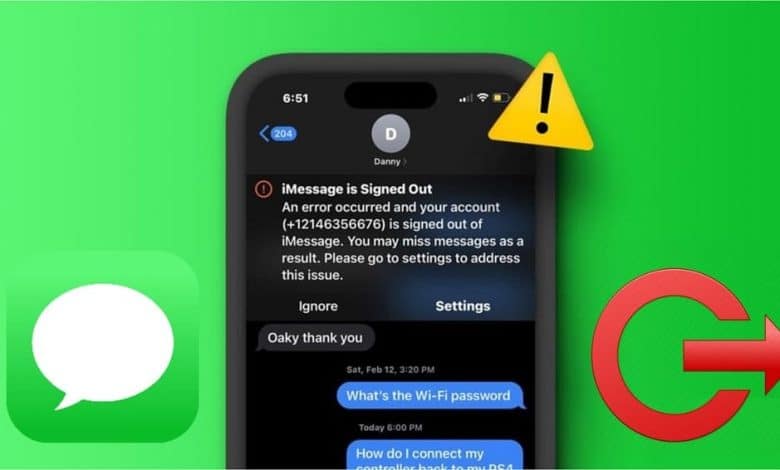 Bild: So beheben Sie den Fehler „Von iMessage abgemeldet“ auf dem iPhone | 1MqcO1JE9PPTgpGZv03Vqfw-DzTechs
