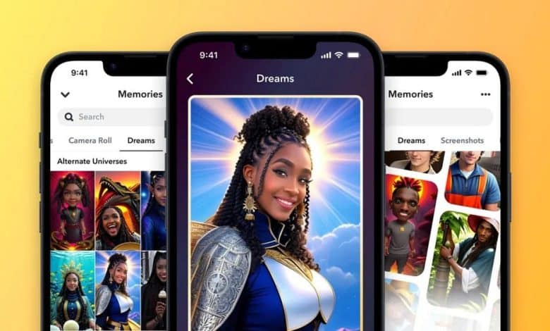 Obraz pokazujący, jak tworzyć awatary oparte na sztucznej inteligencji, korzystając z funkcji Dreams w Snapchacie | 1b0RAXTr8NaLFR_YWeclh4g-DzTechs
