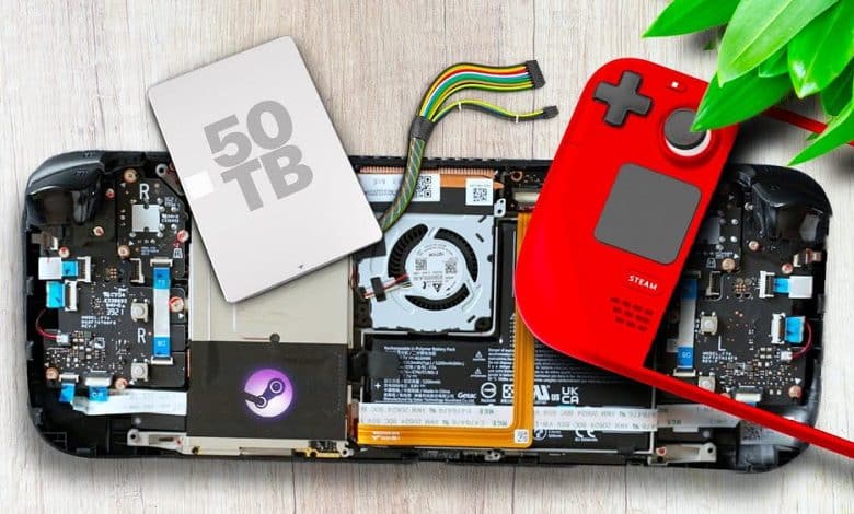 Bild zum Klonen der eingebetteten SSD-Inhalte von Steam Deck für ein einfacheres Upgrade | 1cw7NdncPkxLl-xWBPmsYUg-DzTechs