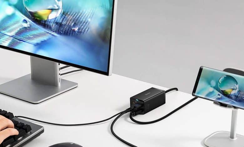 Foto des Baseus GaN5 Pro 4-in-1-Ladestationstests: Ladegerät und Dockingstation in einem Gerät | 1VG1B0oJp_h6UHgqtEODFNg-DzTechs