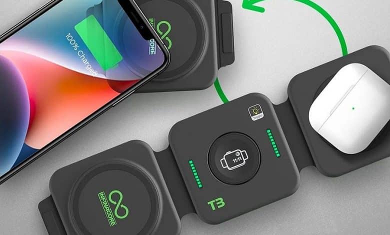 Bild des InfinaCore T3-Tests: 3-in-1-Wireless-Ladestation: Die Reiseladestation für Apple-Fans | 1xkHNKN661PNH8hNwf2y-gA-DzTechs