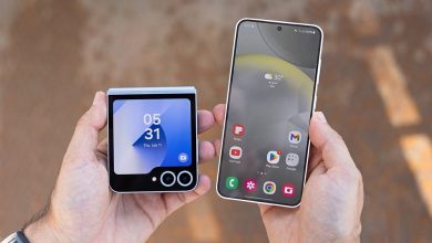 Uma imagem de comparação entre o Galaxy Z Flip 6 e o ​​Galaxy S24: Este ano é adequado para mudar para um telefone dobrável? | 1noM26rJEciZWBcUFeQq5hA-DzTechs