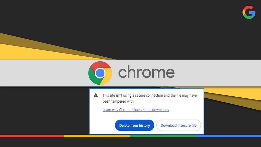 Afbeelding van hoe u de waarschuwing 'Onveilige download geblokkeerd' in Chrome kunt oplossen | 1wbaciYF5m4KrM4y80Cpv9g-DzTechs