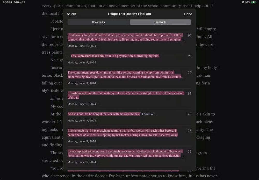 J'ai toujours été un grand fan des commentaires de livres