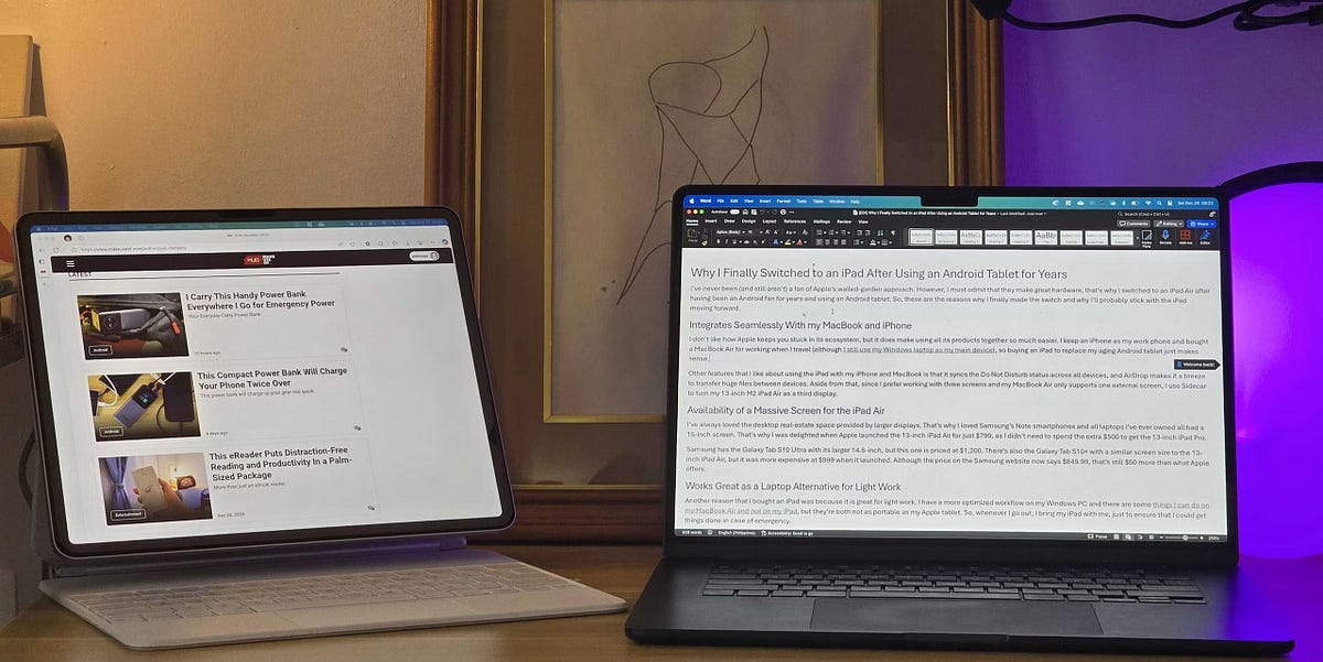 MacBook や iPhone とシームレスに統合
