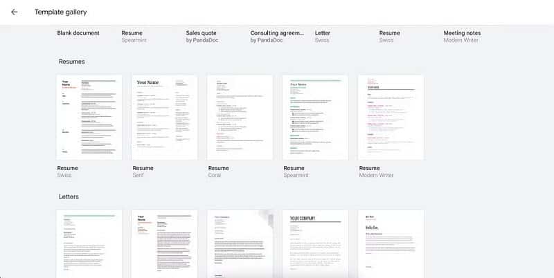 Formulaires Google Documents