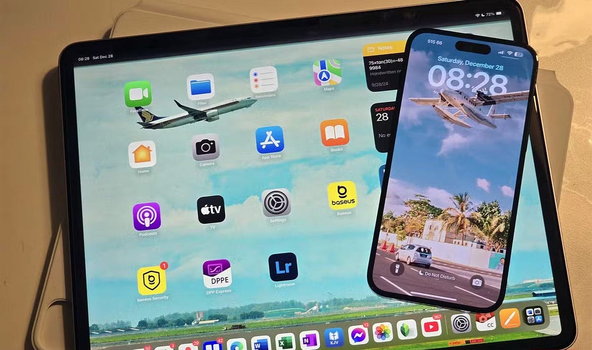 iPad Air用の巨大なスクリーンの利用可能性