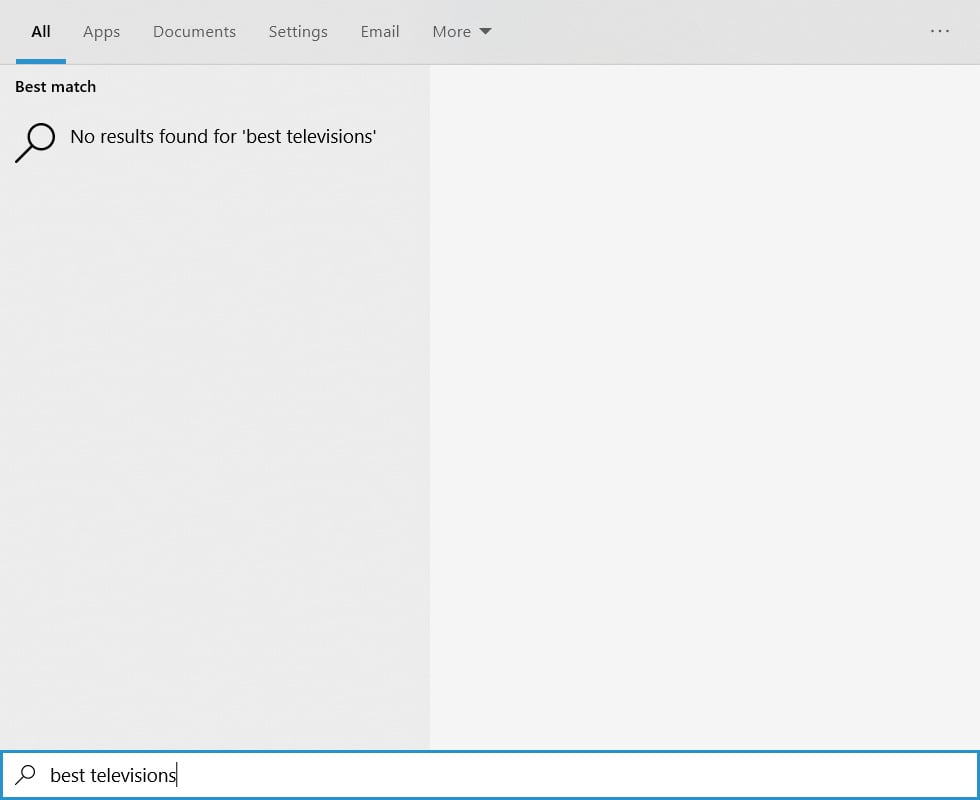 Disattiva ricerca Bing