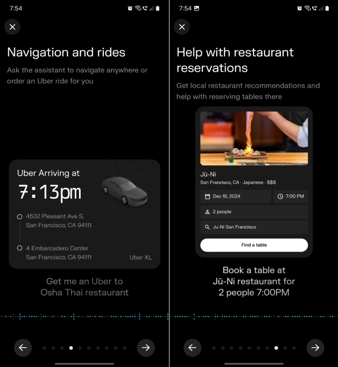 Κάντε κράτηση για βόλτες με Uber και τραπέζια εστιατορίου με το Perplexity Assistant