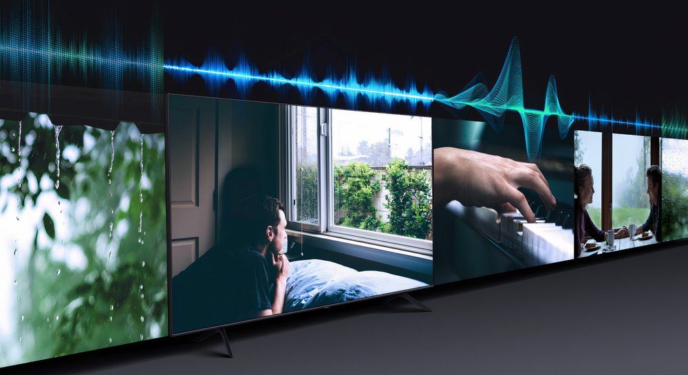 Samsung offre un suono innovativo nei suoi televisori di punta.