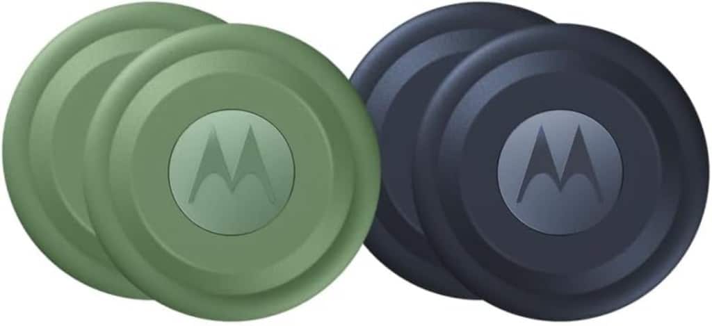 Moto Tag 綠色和藍色四件裝產品圖片