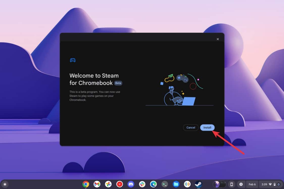 Benvenuti a Steam su Chromebook