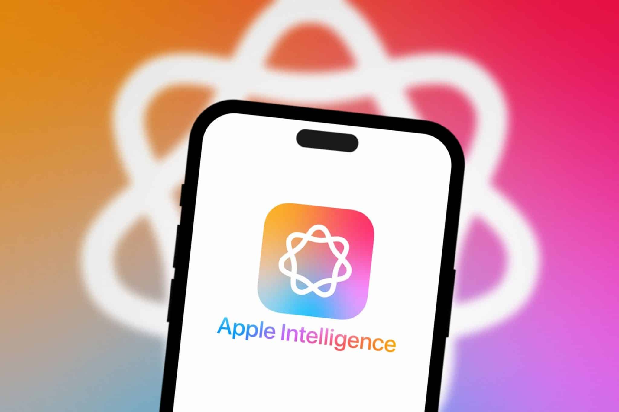 Логотип Apple Intelligence появился на iPhone 15 Pro Max