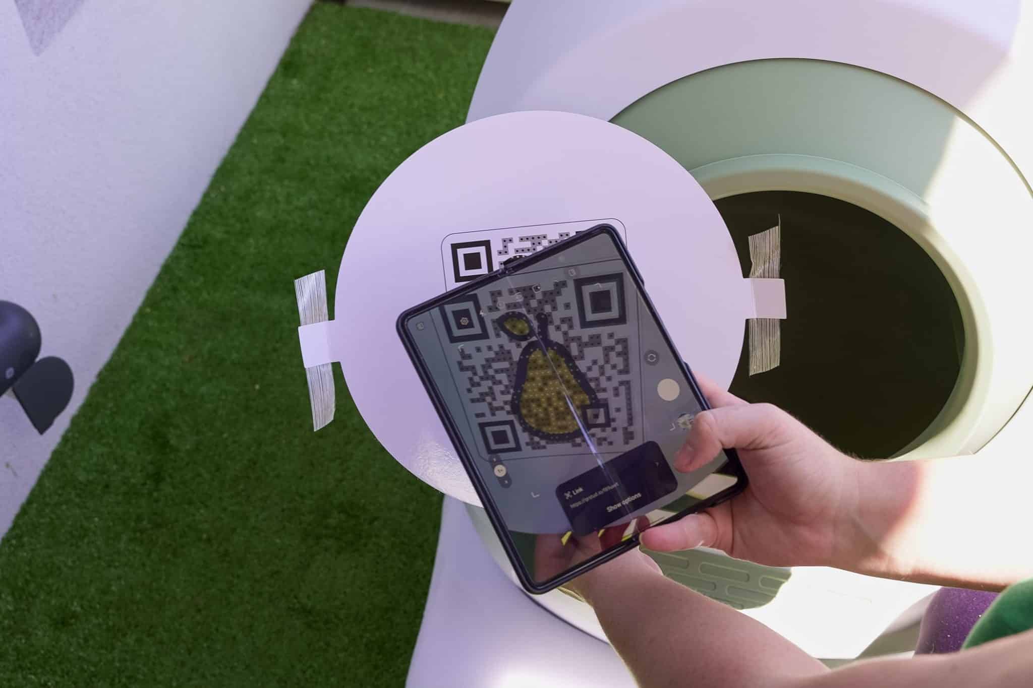 Loo Too - Σάρωση κωδικού QR