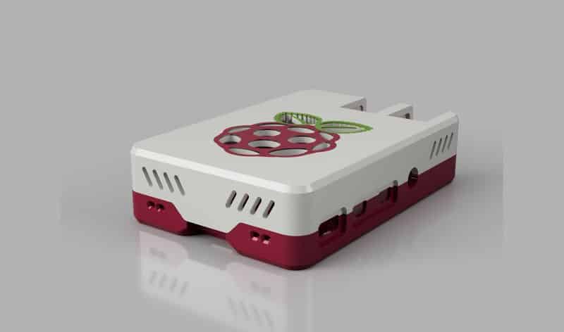 Schraubenloses Raspberry Pi-Gehäuse