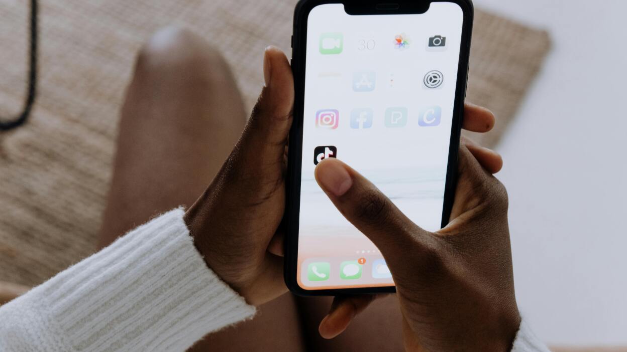 TikTok sul telefono