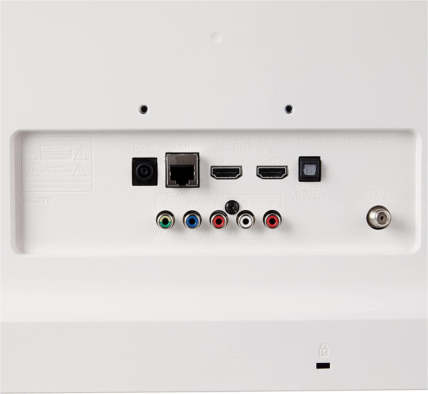 LG 24LM520S-WU 24吋高清智慧電視端口