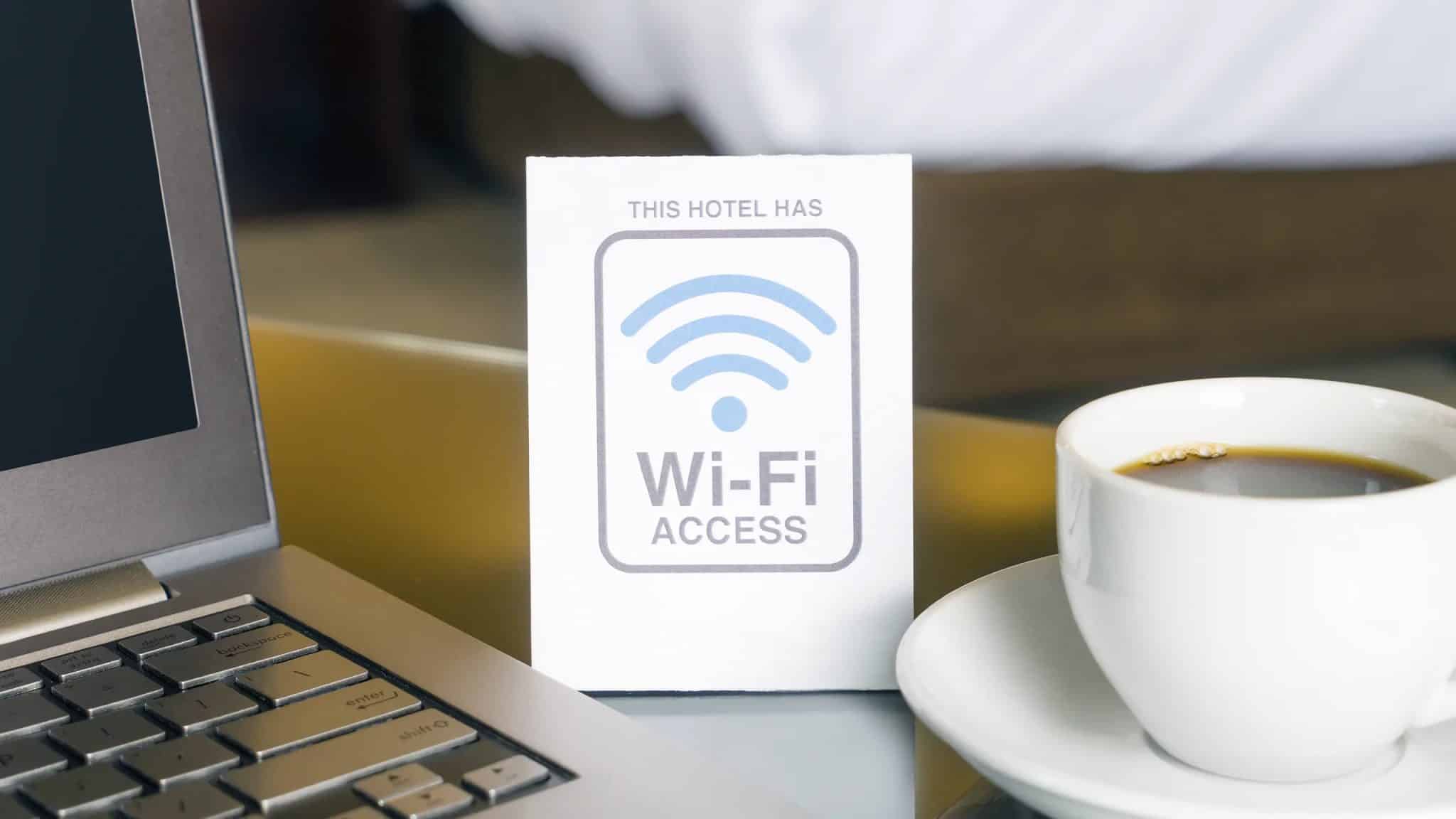 Accesso Wi-Fi dell'hotel