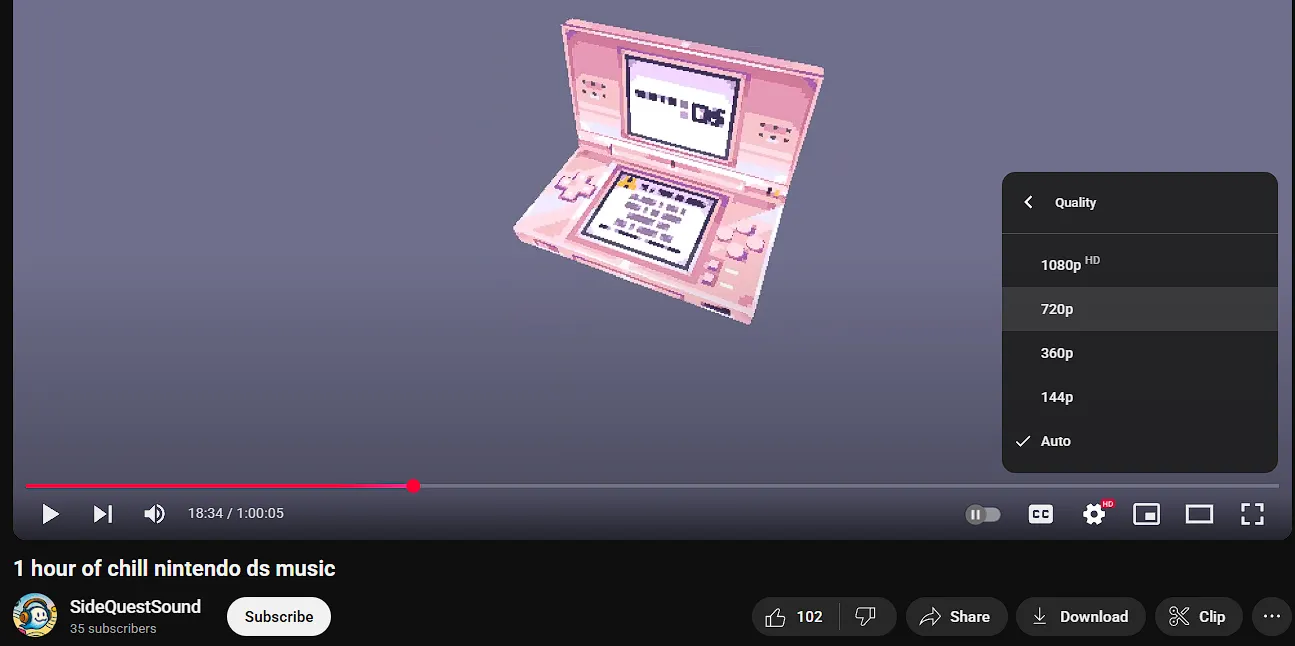 YouTube non ha l'opzione 480p