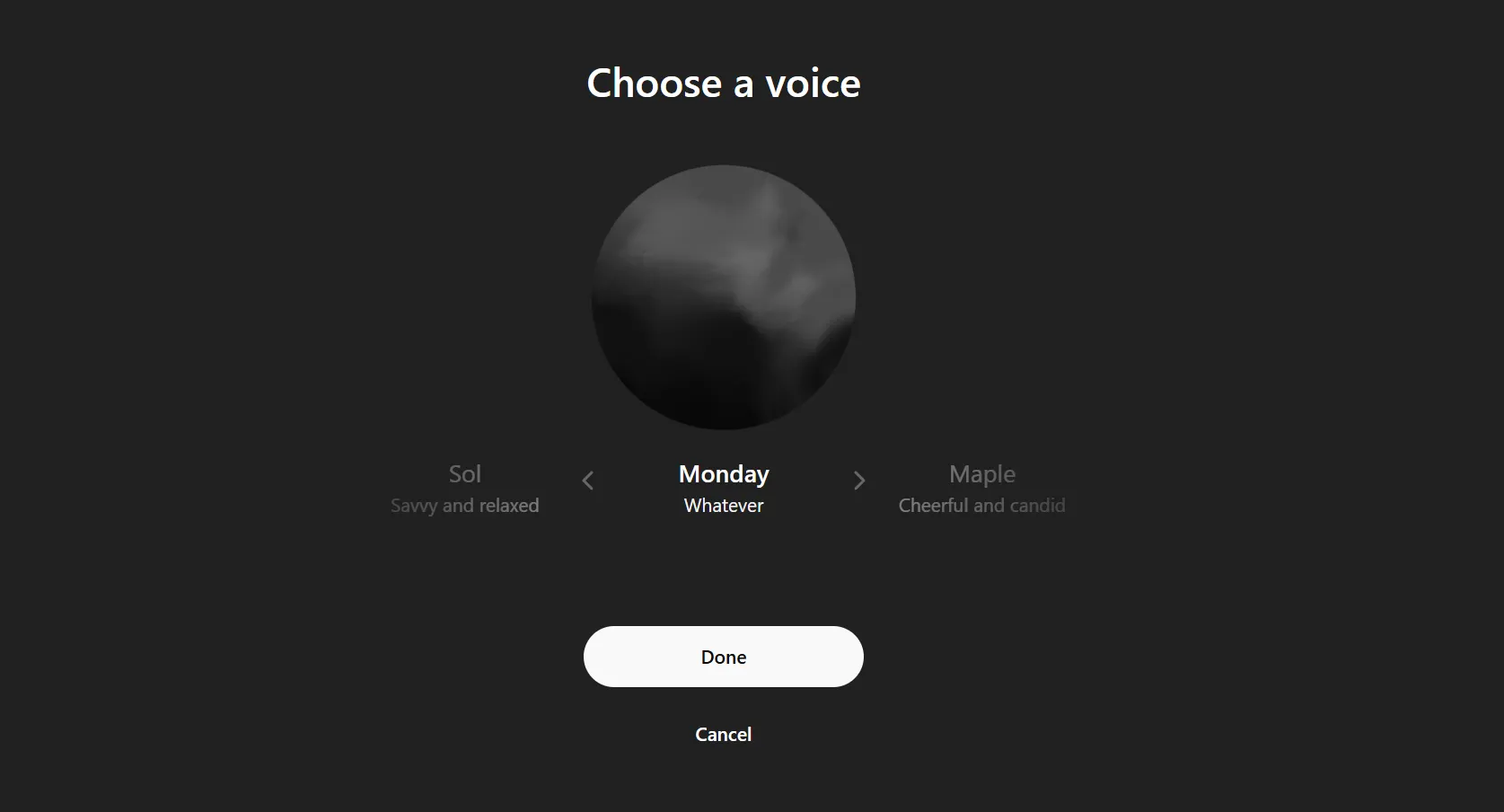 La voce del lunedì di ChatGPT