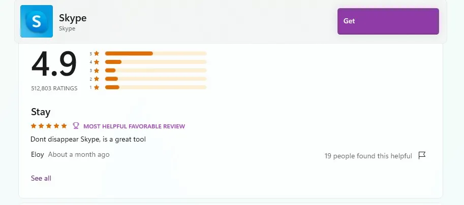 Microsoft Store 上的 Skype