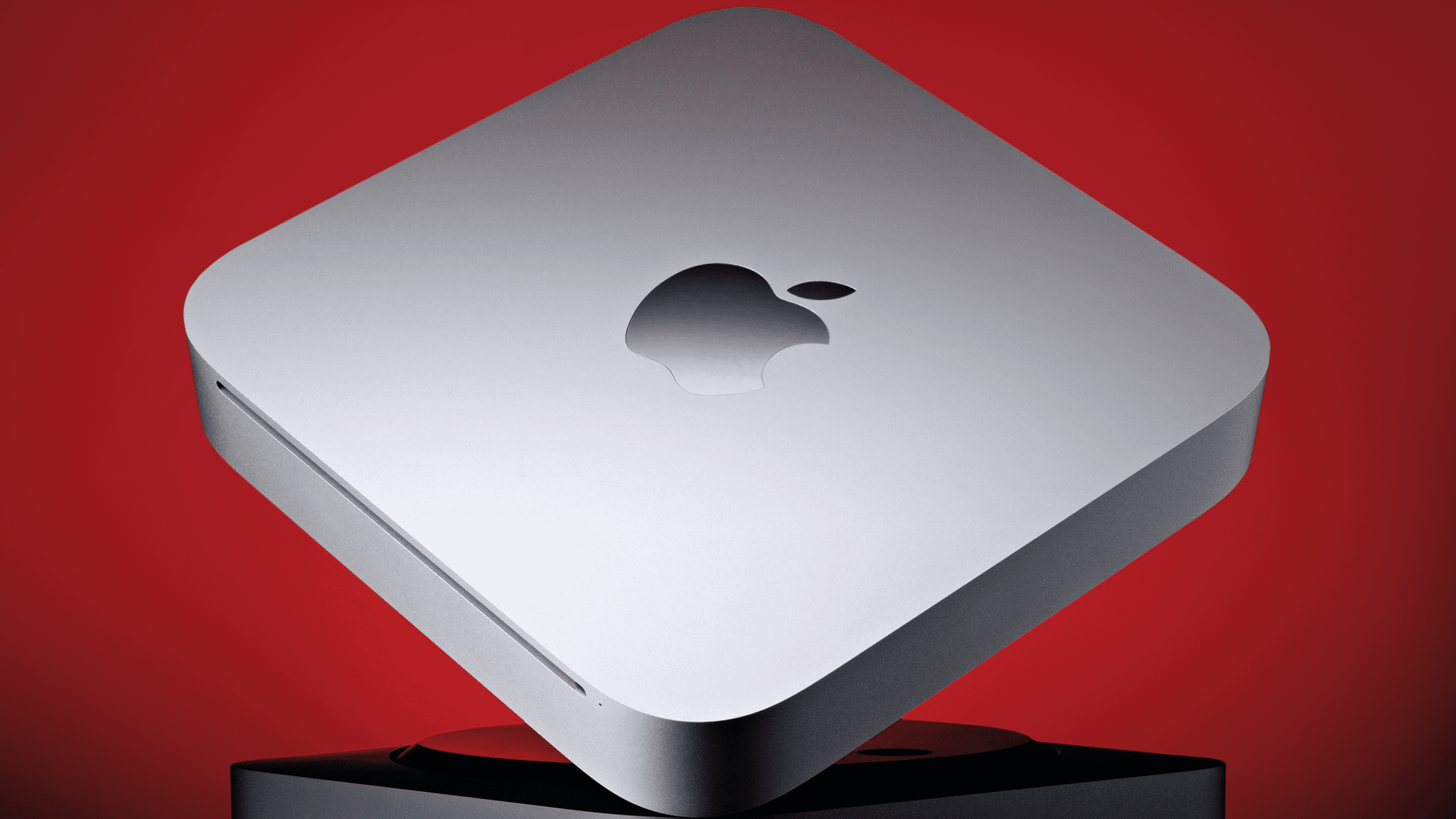 Foto in studio di un Mac mini del 2010