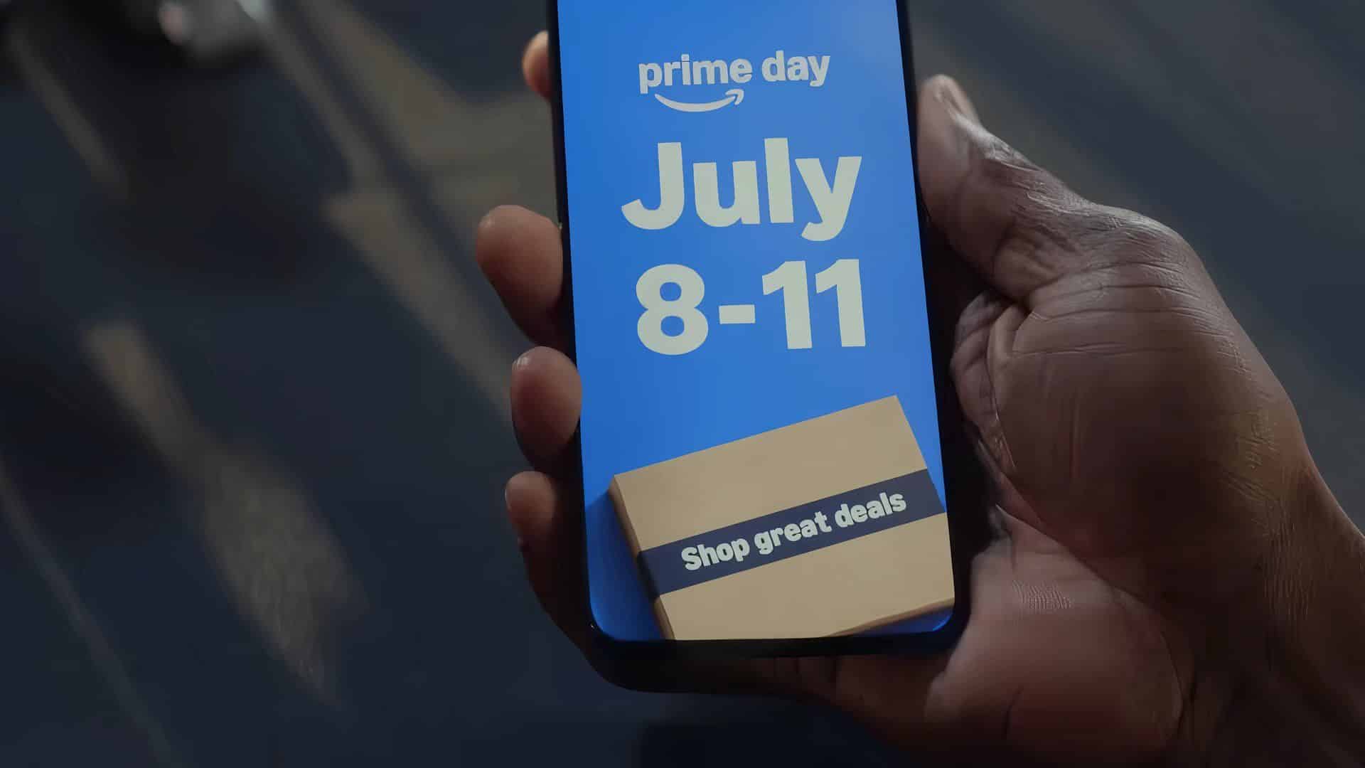 Кадр из рекламного ролика Amazon Prime Day 2025