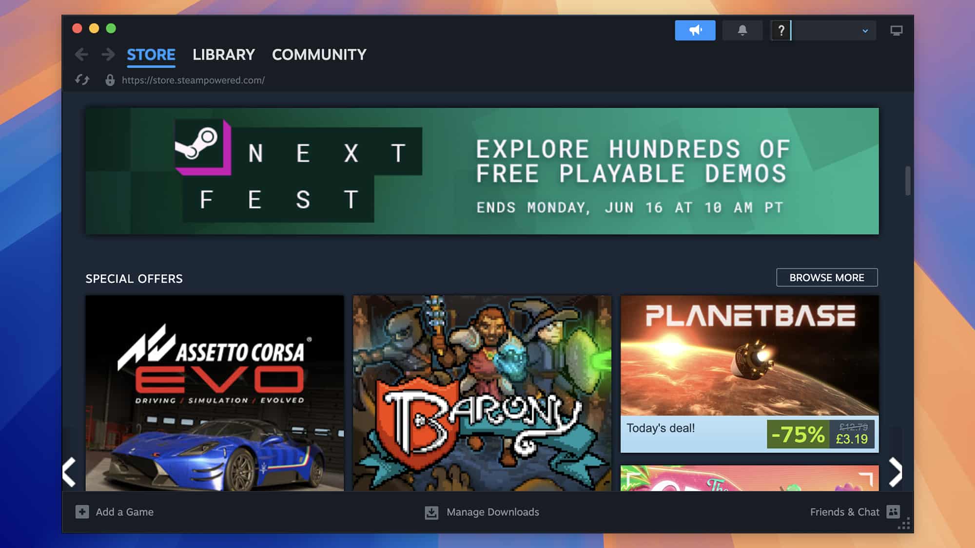 Steam per macOS