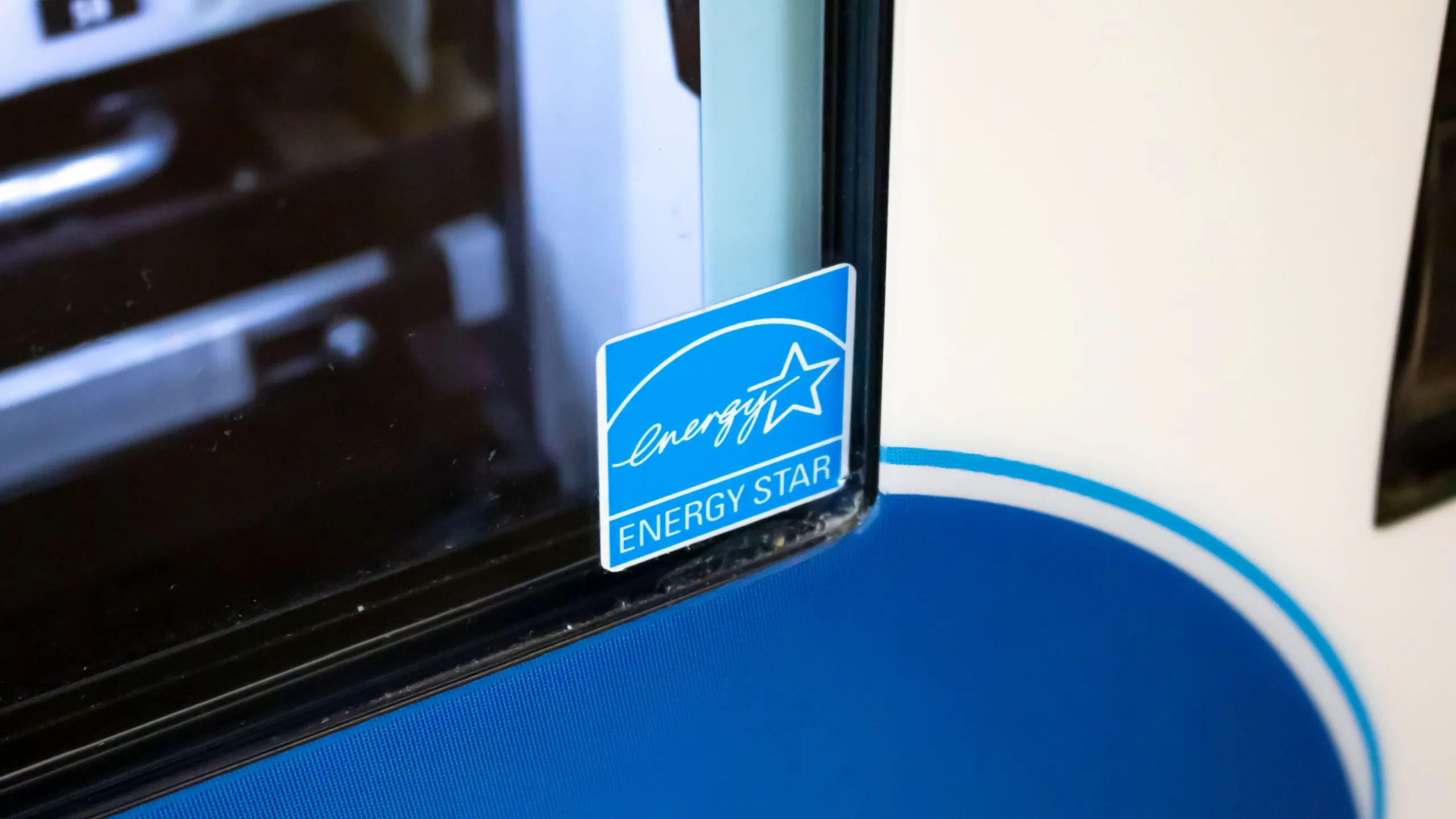 Nahaufnahme des ENERGY STAR-Labels auf einem Produkt