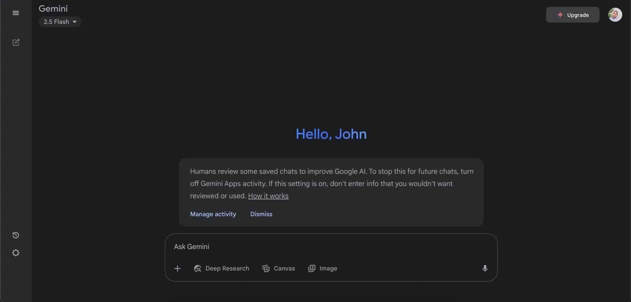 Gemini privacy policy