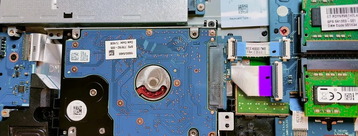 HDD in un laptop