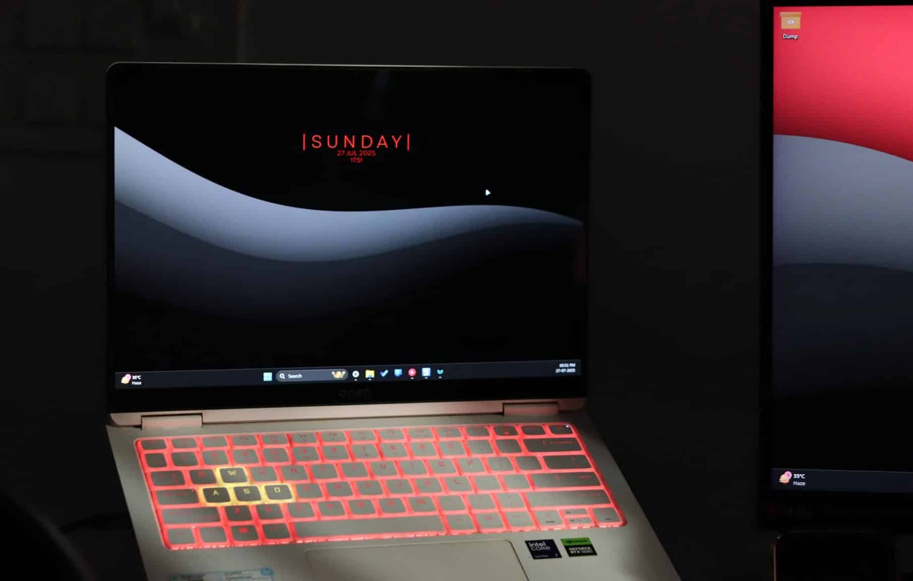 HP Omen Transcend 14 com tela OLED